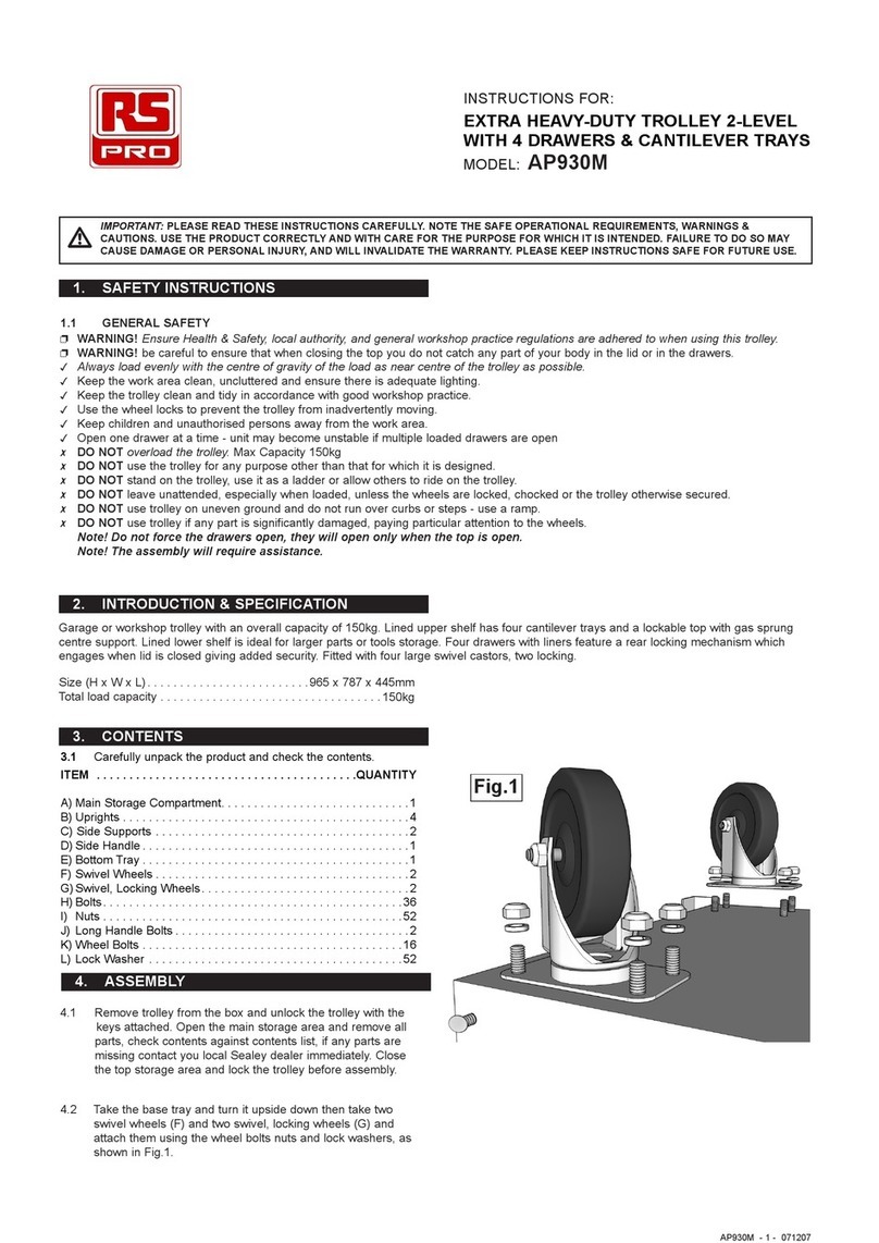RS PRO AP930M instructions
