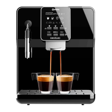 cecotec Cumbia POWER MATIC-CCINO 6000 Series User manual