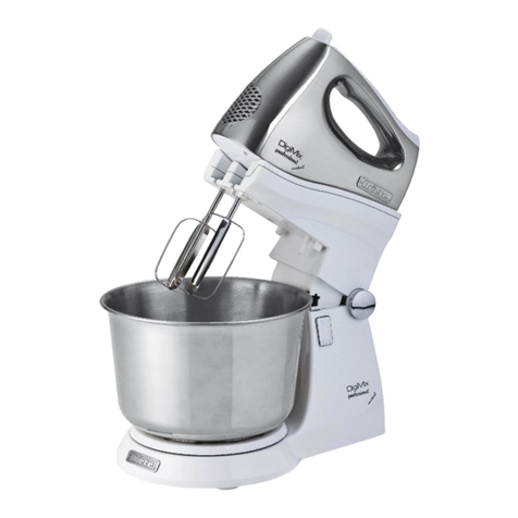 ARIETE DigiMix professional metal manual