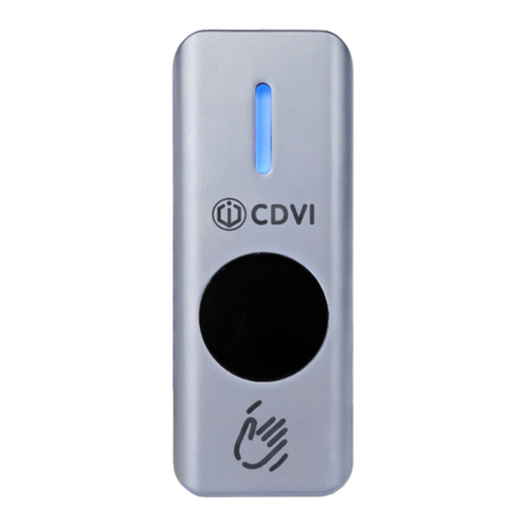 CDVI RTE-AIR quick start guide