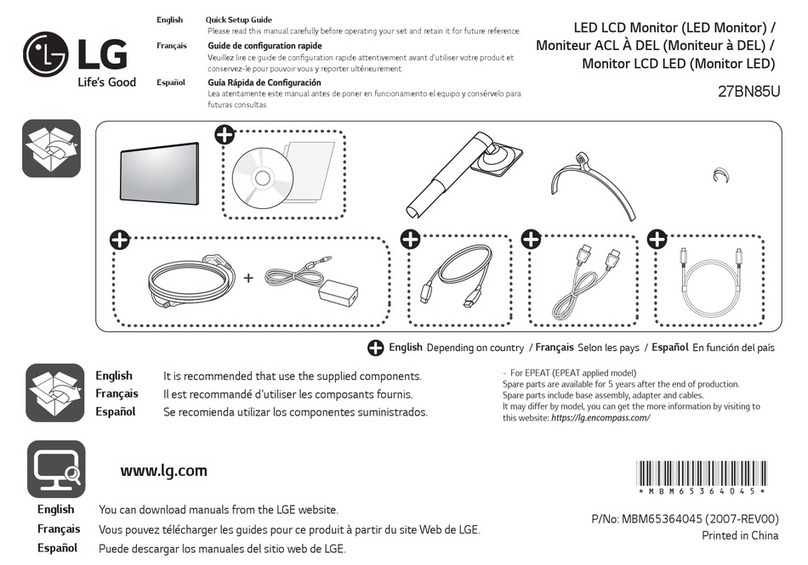 LG 27BN85U User manual