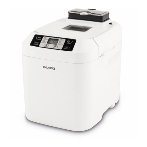 H.Koenig BAKE340 User manual