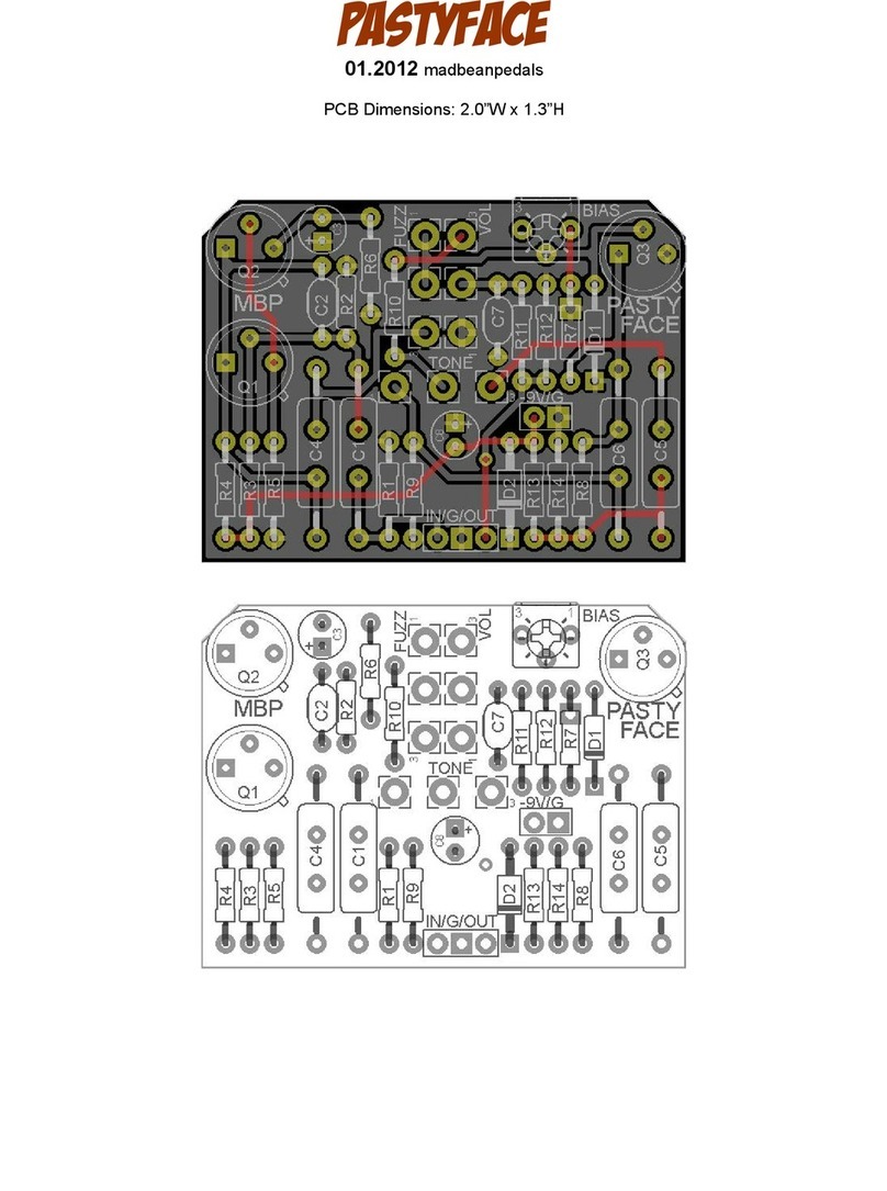 Mad Bean Pedals Pastyface manual