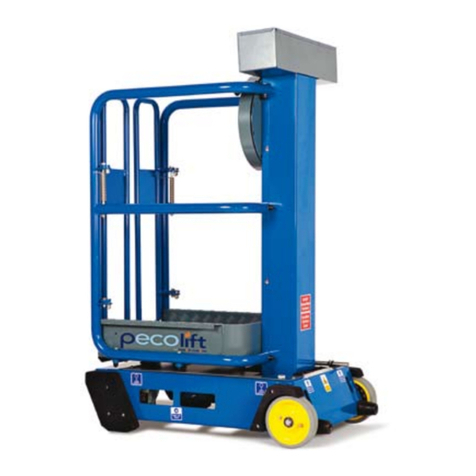 Power Towers pecolift Operating and maintenance manual