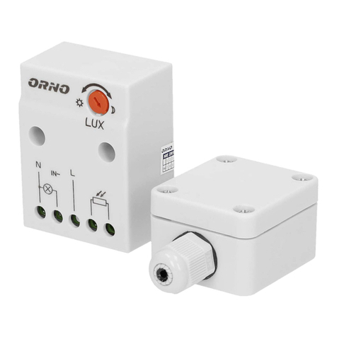 Orno OR-CR-233 User manual Orno OR-CR-233 User manual