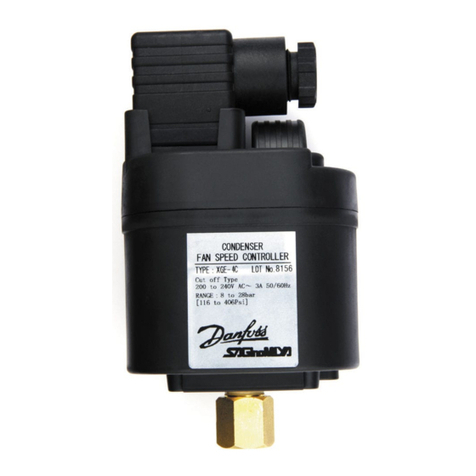 Danfoss XGE-4C User manual