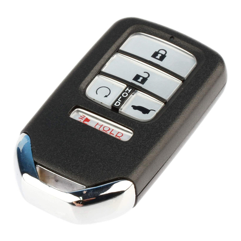 Honda Smart Entry Remote User manual