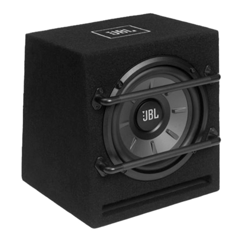 Harman JBL Stage 800BA User manual