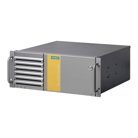 Siemens SIMATIC Rack PC 547B User manual