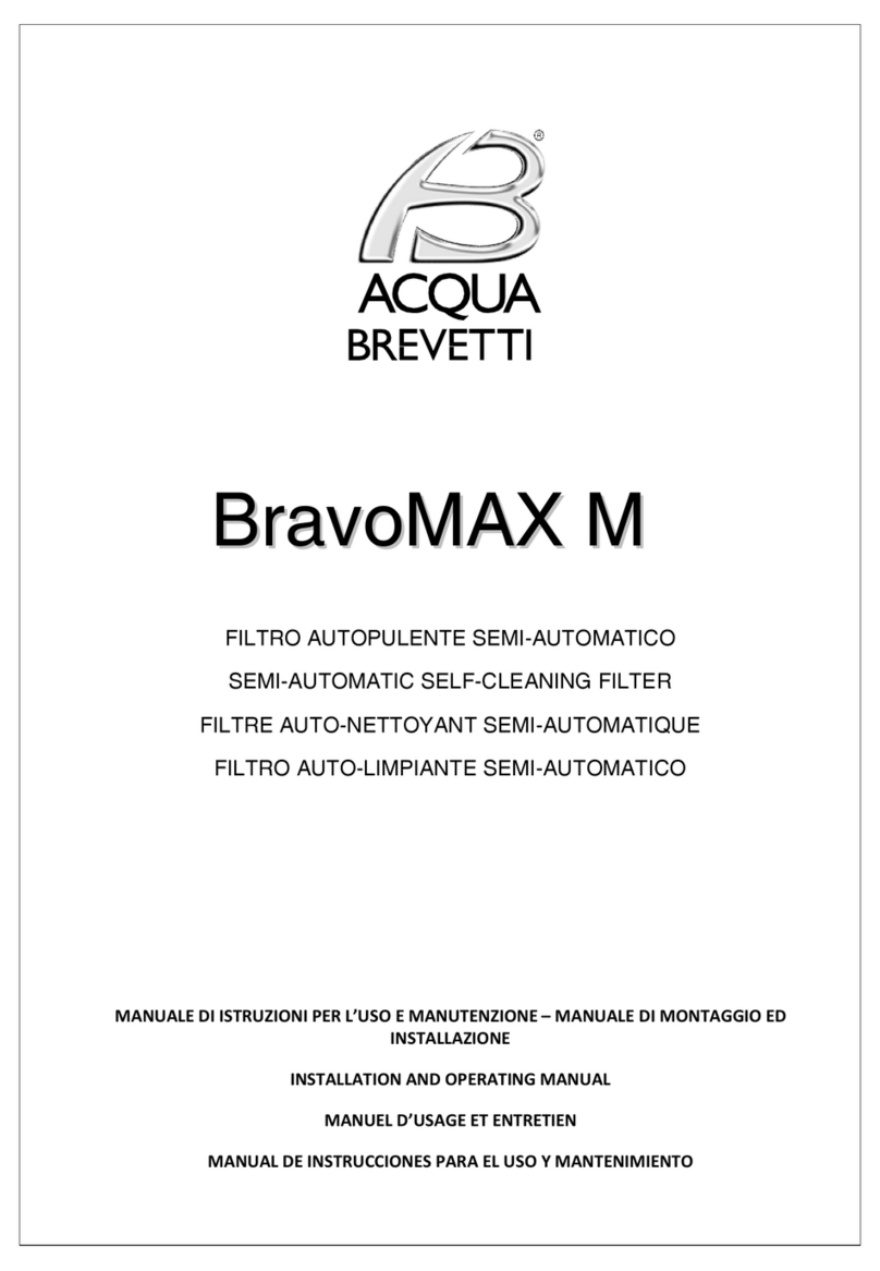 Acqua Brevetti BravoMAX M User manual