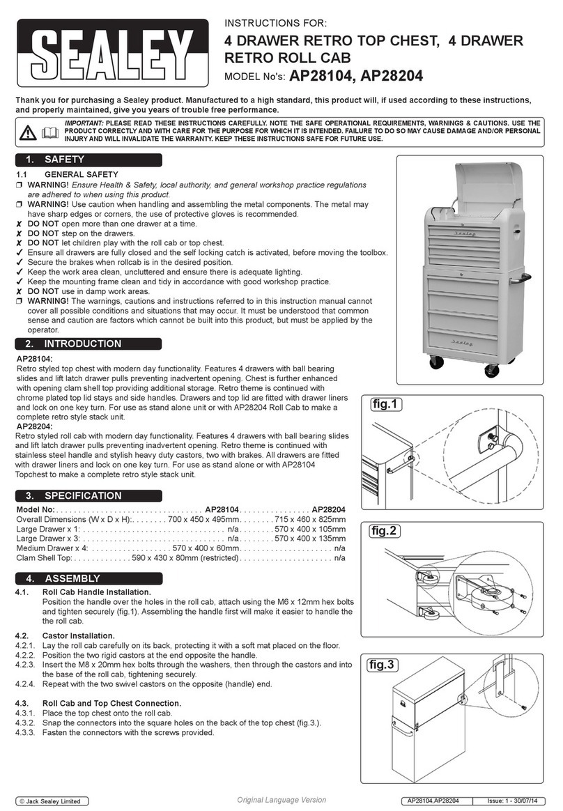 Sealey AP28104 User manual Sealey AP28104 User manual