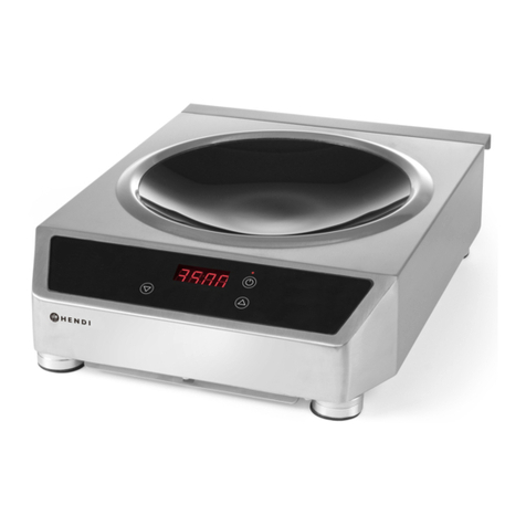 Hendi INDUCTION WOK 3500 User manual