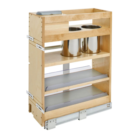 Rev-A-Shelf 445VBOSC8C User manual Rev-A-Shelf 445VBOSC8C User manual