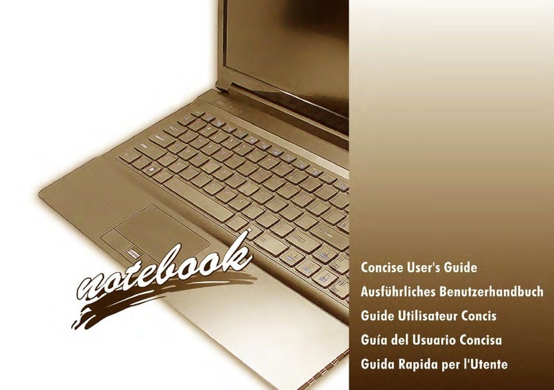 Clevo W150ERM User manual