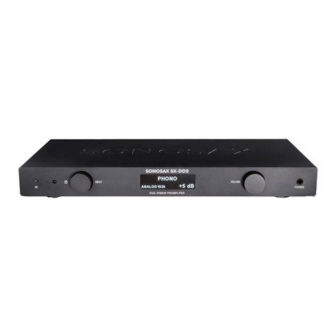 Sonosax SX-DD2 user manual