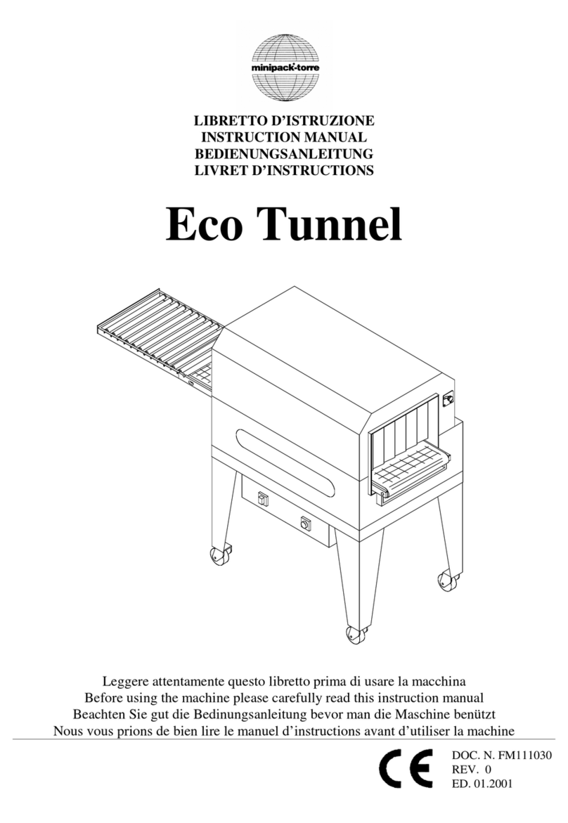 Minipack-Torre Eco Tunnel User manual