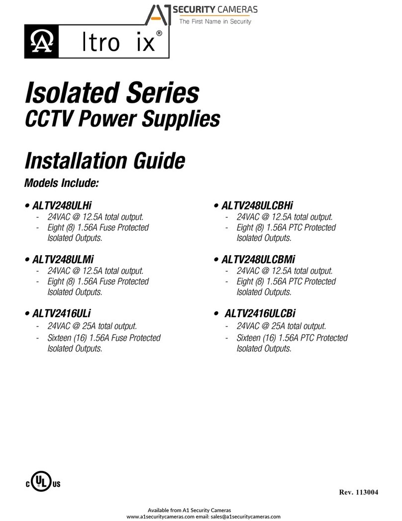 Altronix Isolated Series User manual Altronix Isolated Series User manual