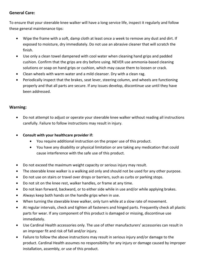 Cardinal Health CWAL240KSR manual