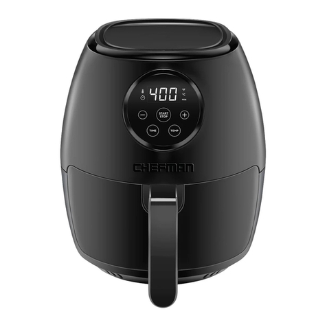 Chefman TurboFry Touch User manual