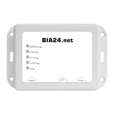 Pellux INTERNET MODULE Instructions for mounting and use