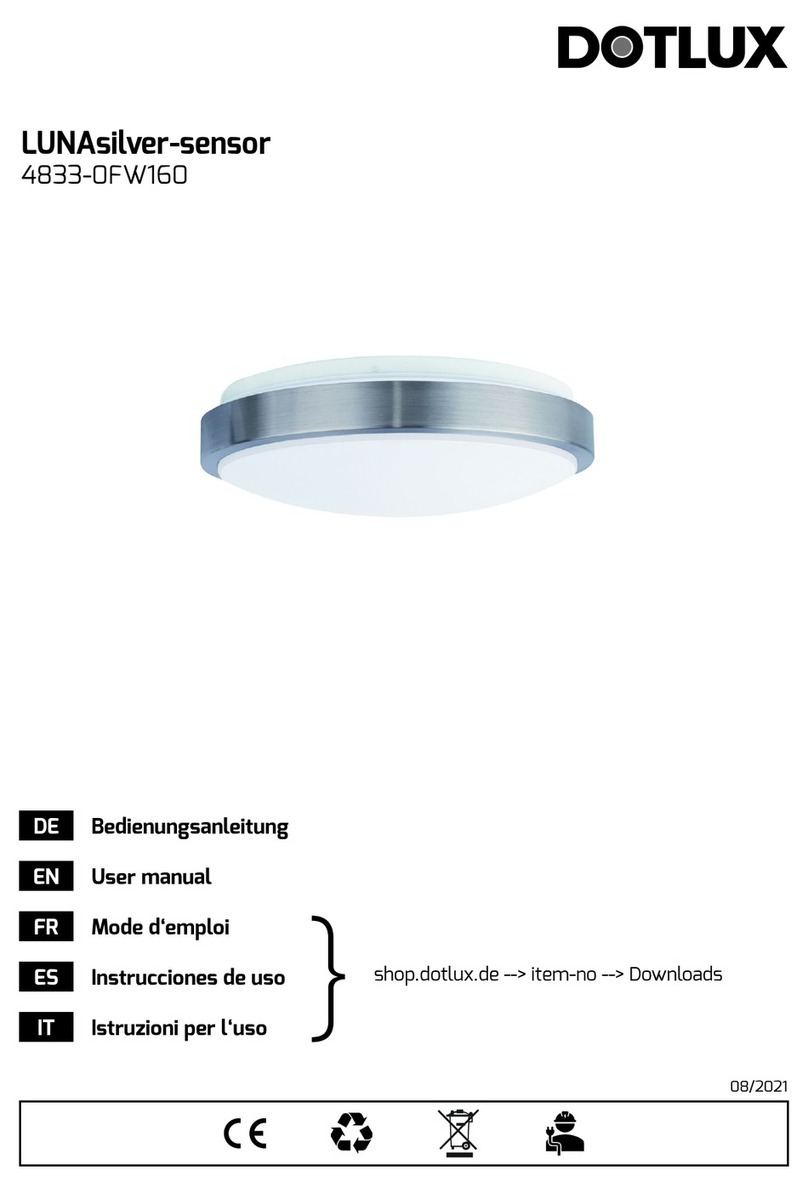 DOTLUX LUNAsilver-sensor User manual DOTLUX LUNAsilver-sensor User manual