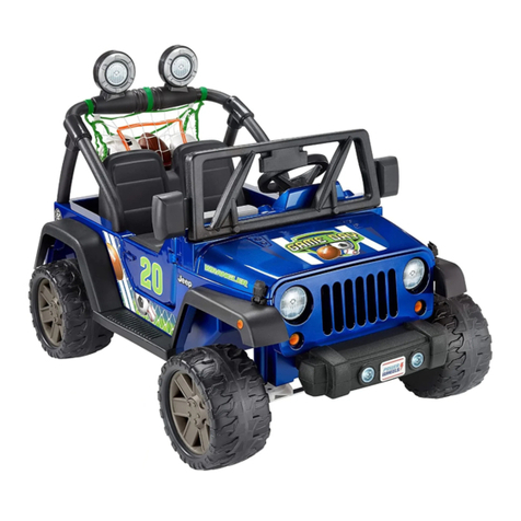 Power Wheels GPR96 owner's manual