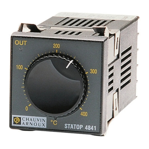 Chauvin Arnoux STATOP 4841 user manual