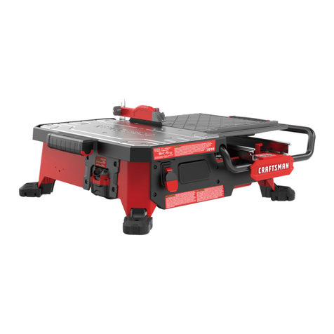 Craftsman CMCS4000 User manual