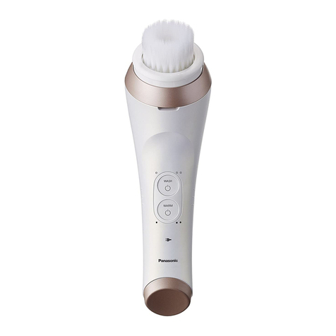Panasonic The Cleansing Brush Micro-foam 3-in-1 User manual