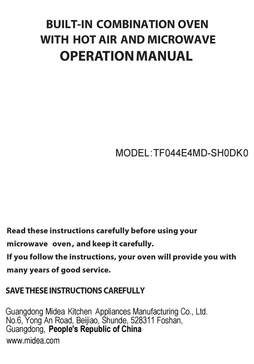 Midea TF044E4MD-SH0DK0 User manual Midea TF044E4MD-SH0DK0 User manual
