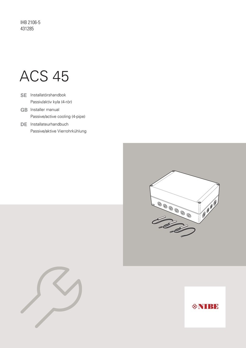Nibe ACS 45 Installer manual