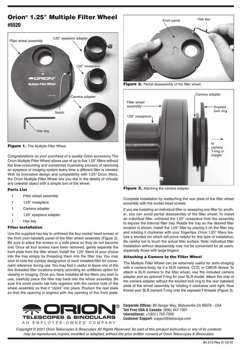 Orion 5520 User manual