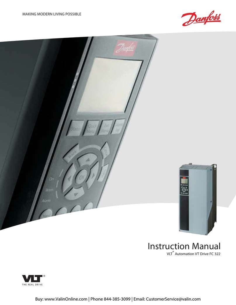 Danfoss VLT Automation VT Drive FC 322 User manual Danfoss VLT Automation VT Drive FC 322 User manual