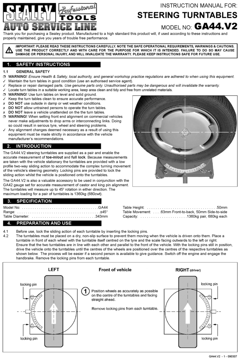 Sealey GA44 instruction manual Sealey GA44 instruction manual