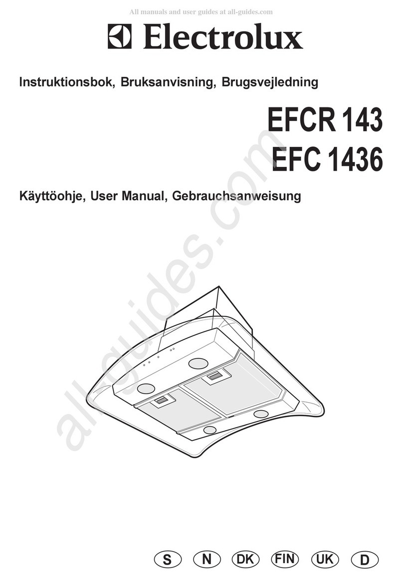 Electrolux EFCR 143 user manual