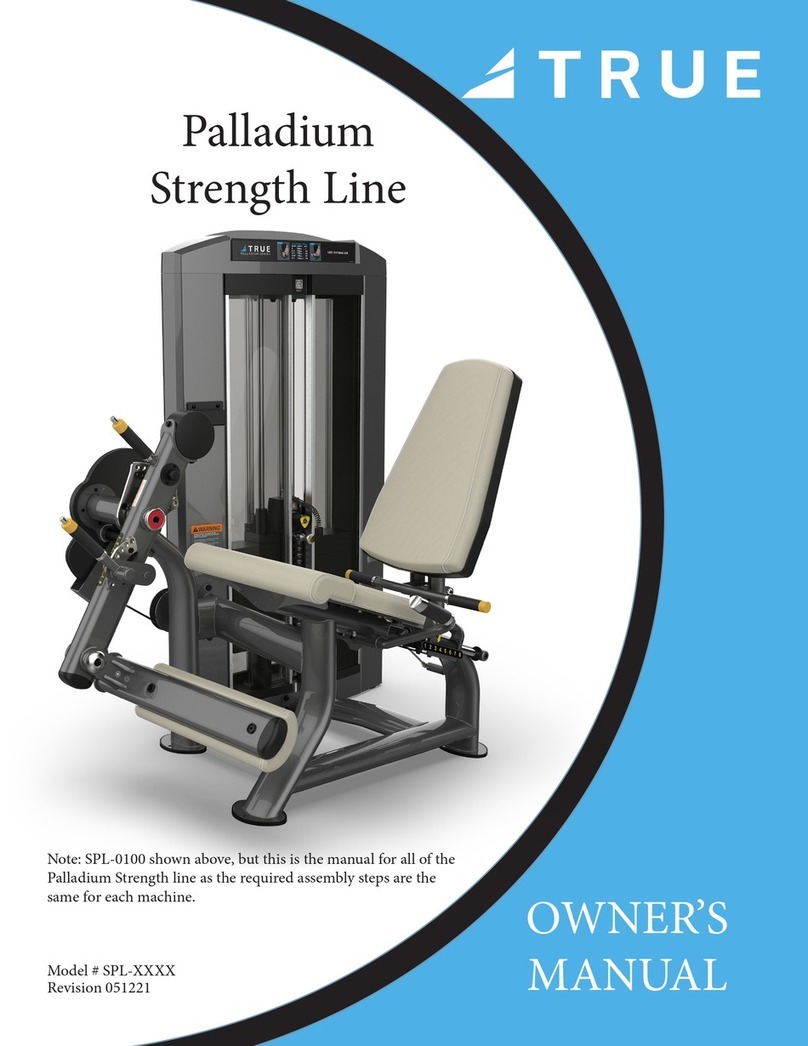 True Palladium Strength Series User manual