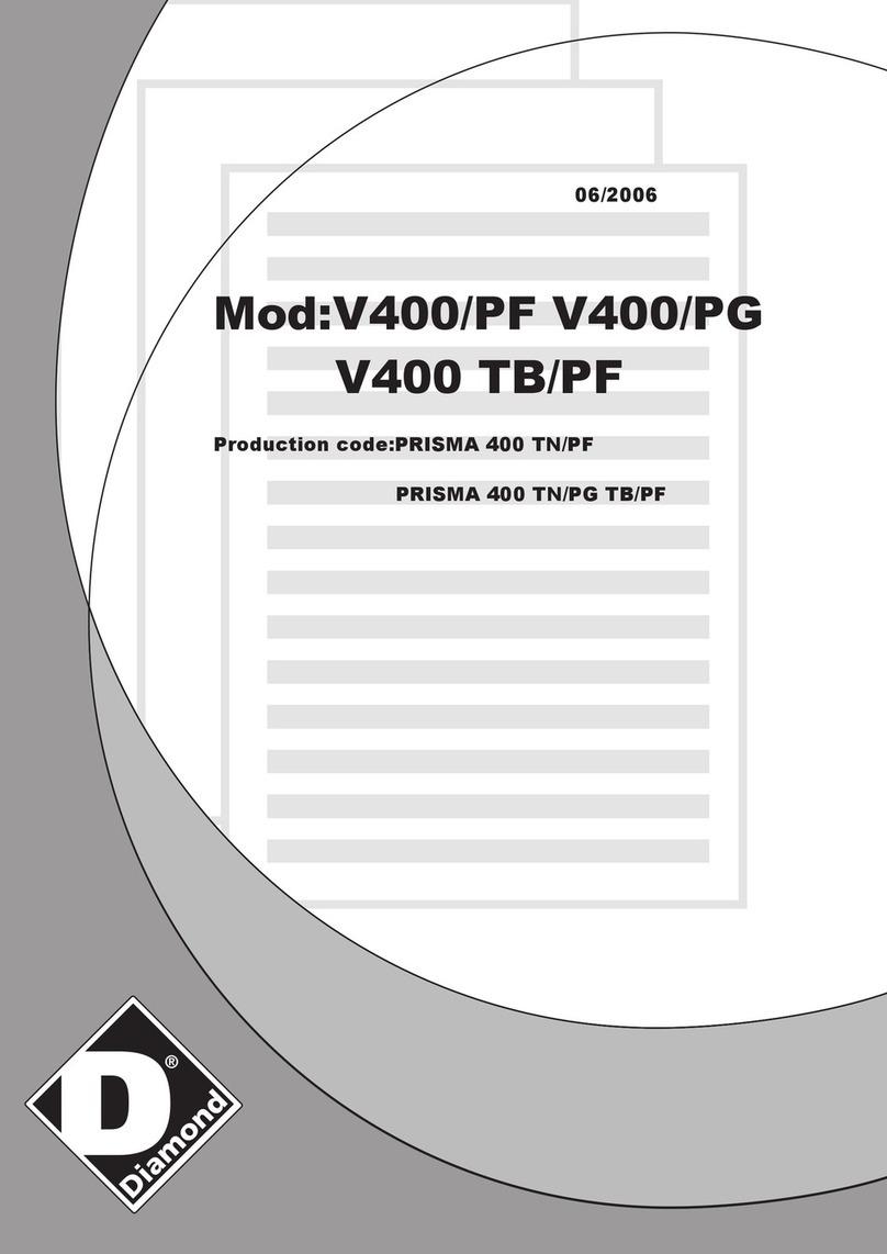 Diamond V400/PF Operator's guide