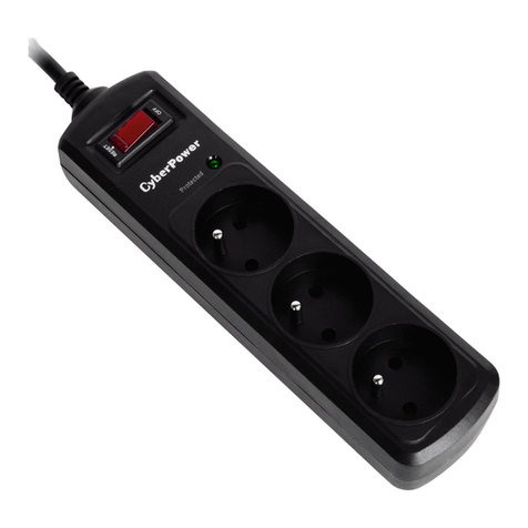 CyberPower Surge Buster B0310SA0-FR quick start guide