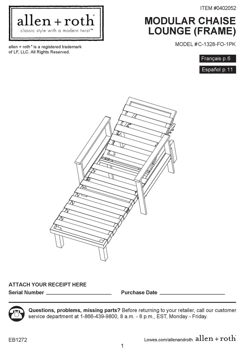 LF Allen + Roth C-1328-FO-1PK User manual