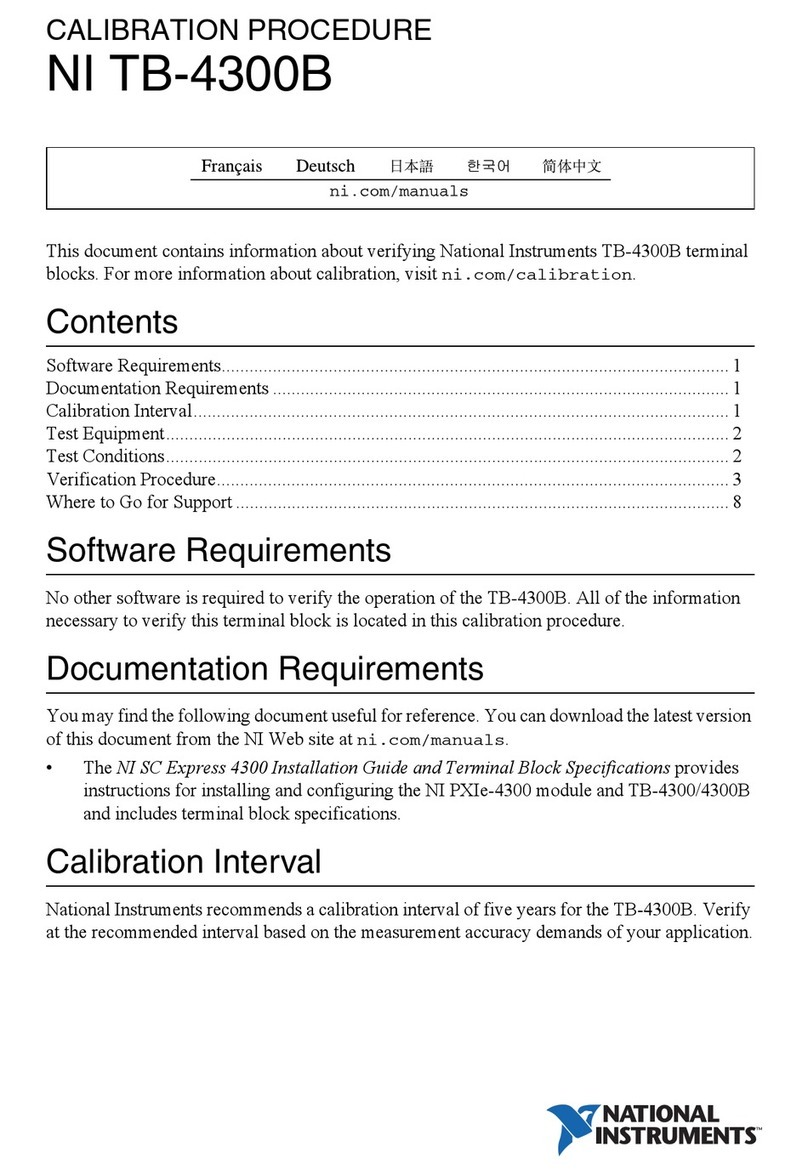 National Instruments NI TB-4300B Manual National Instruments NI TB-4300B Manual
