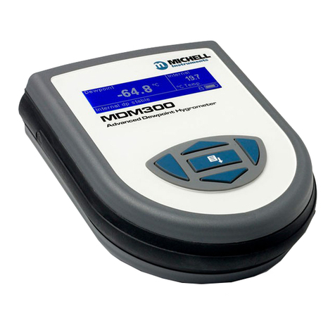 Michell Instruments MDM300 I.S. User manual