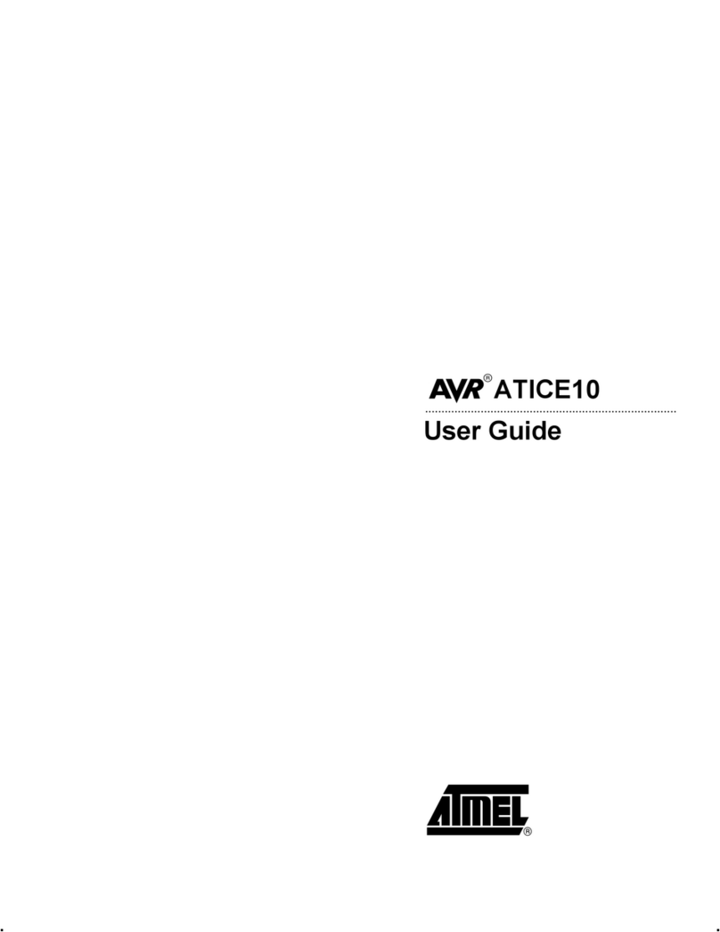 Atmel AVR ATICE10 User manual