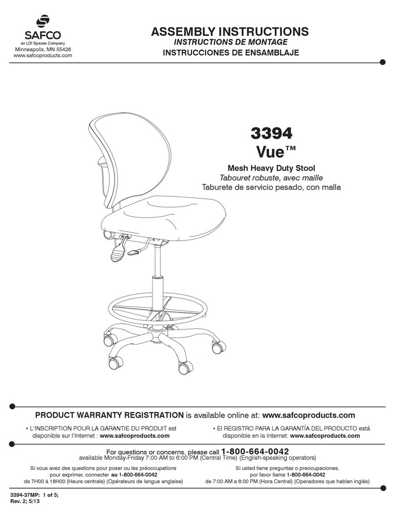 LDI Spaces Safco Vue 3394 User manual