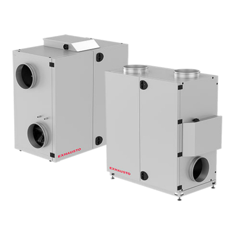 Exhausto VEX100 Series User manual
