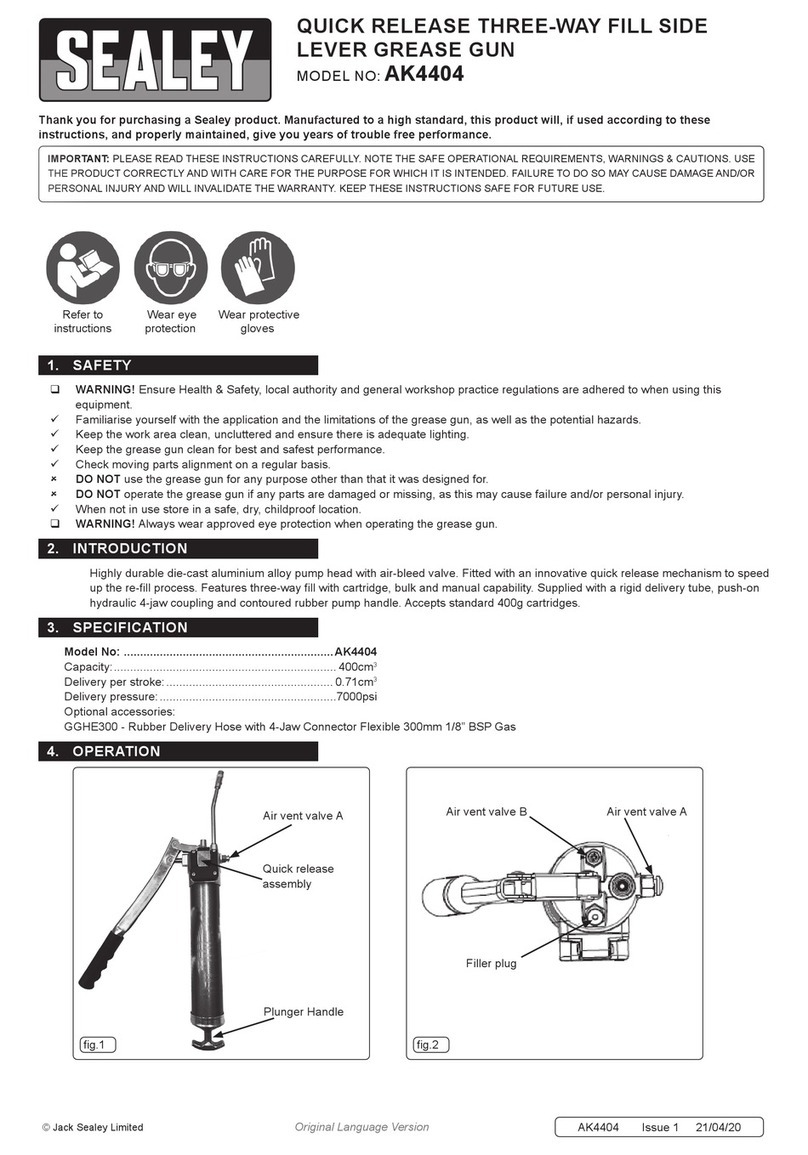 Sealey AK4404 instructions