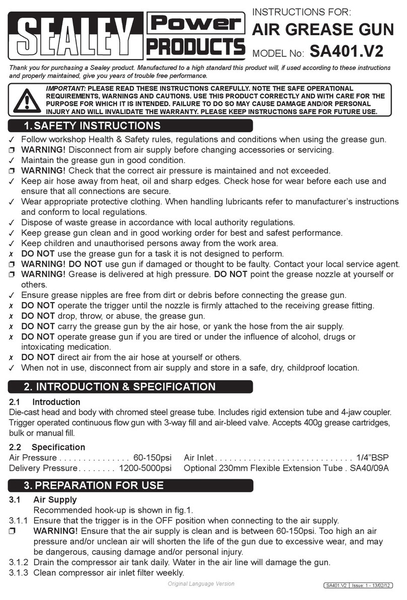 Sealey SA401.V2 User manual