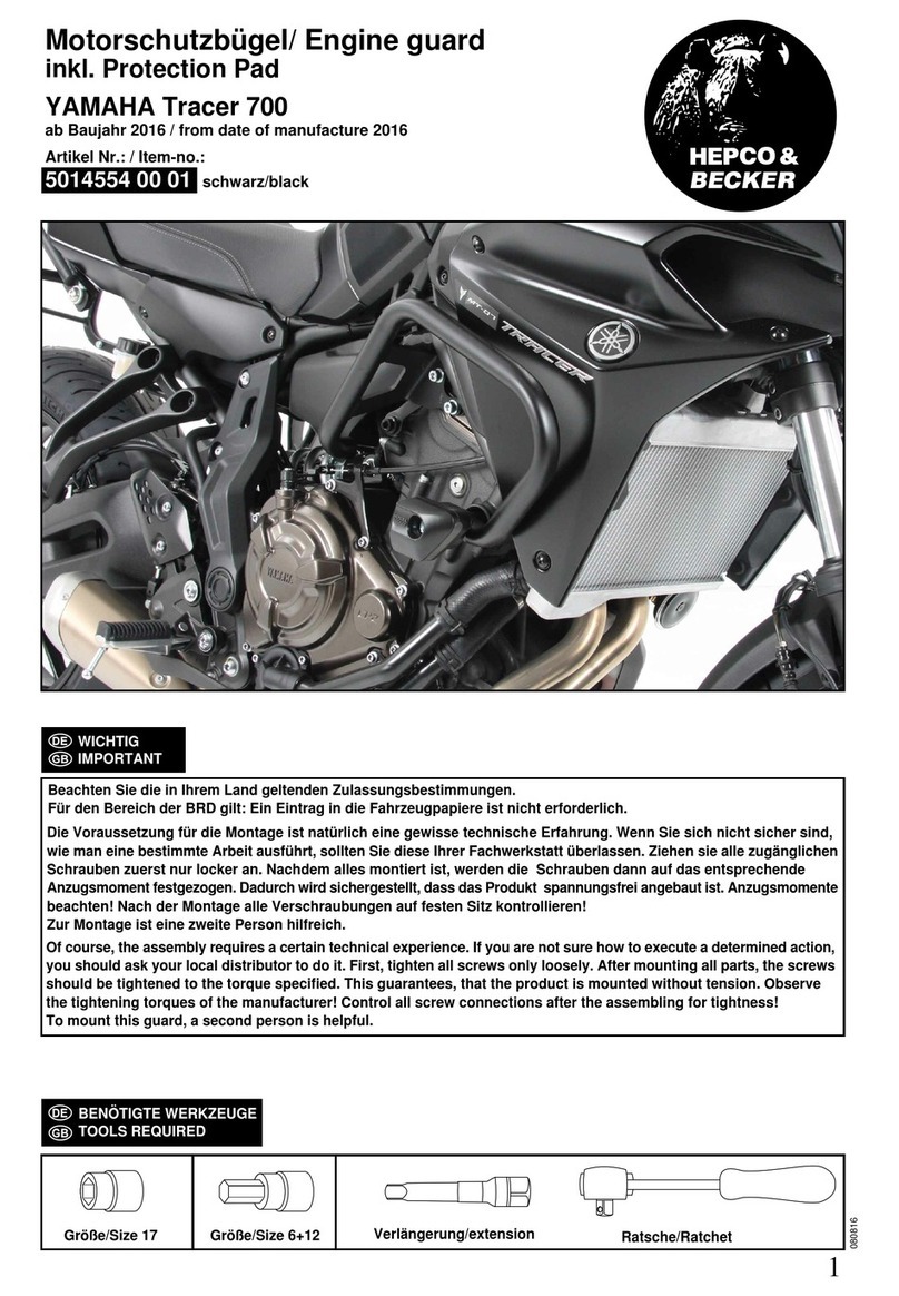 hepco & becker 5014554 00 01 User manual