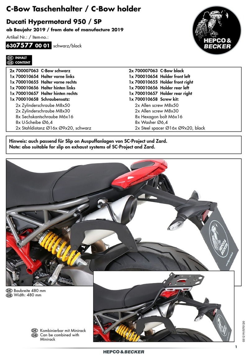 hepco & becker 6307577 00 01 User manual