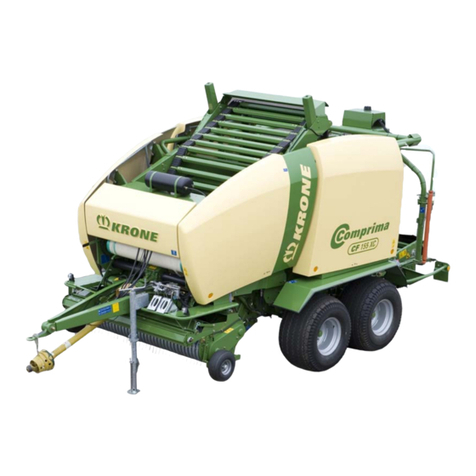 Krone Comprima CF 155 XC Original operating instructions