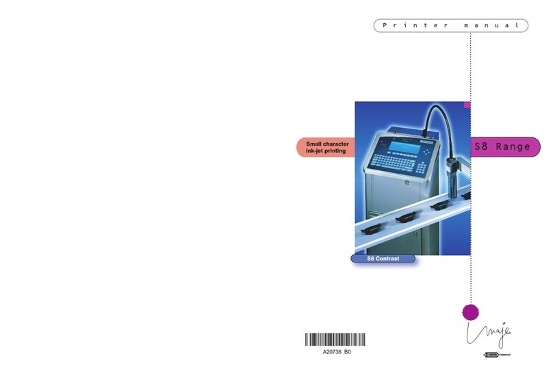 Imaje s8 Contrast User manual